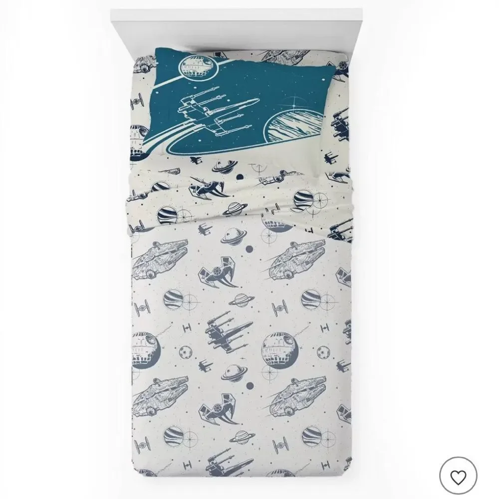 Star Wars Themed Twin Sheet Set